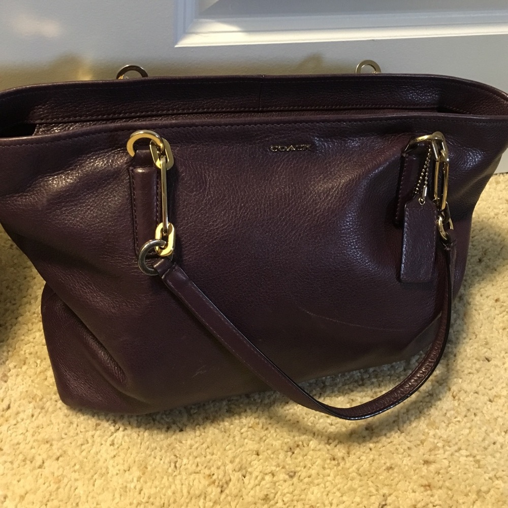 Coach Purple Purse